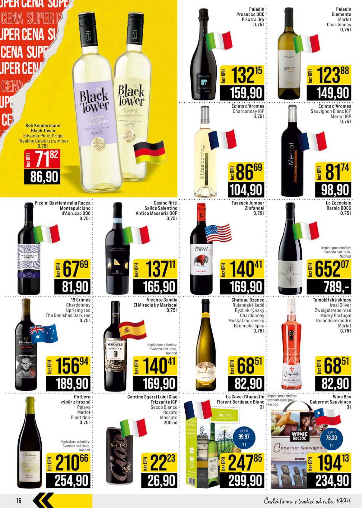 JIP Cash & Carry České Budějovice, Most, Náchod, Polička, Sušice a Svoboda nad Úpou od 15.7. do 21.7.2026 strana 16
