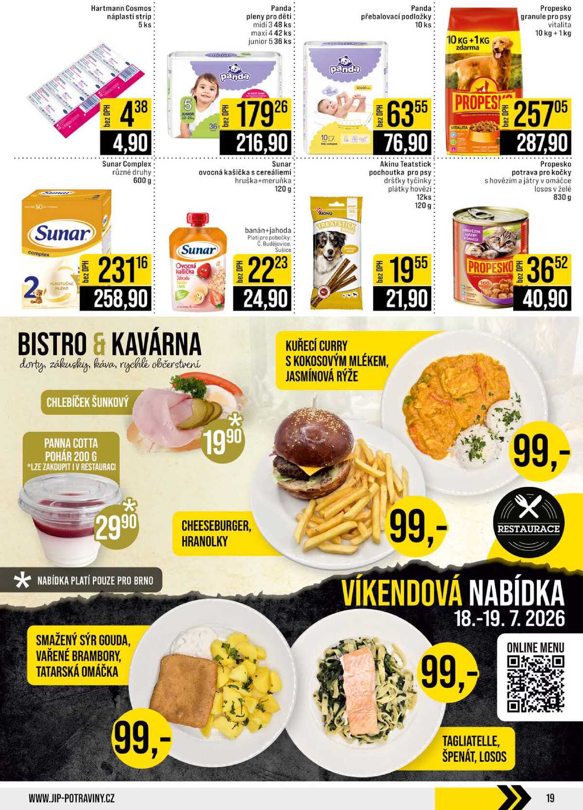 JIP Cash & Carry České Budějovice, Most, Náchod, Polička, Sušice a Svoboda nad Úpou od 15.7. do 21.7.2026 strana 19