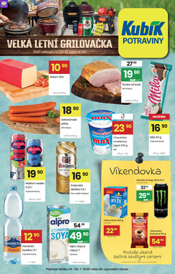 Kubík potraviny letáky