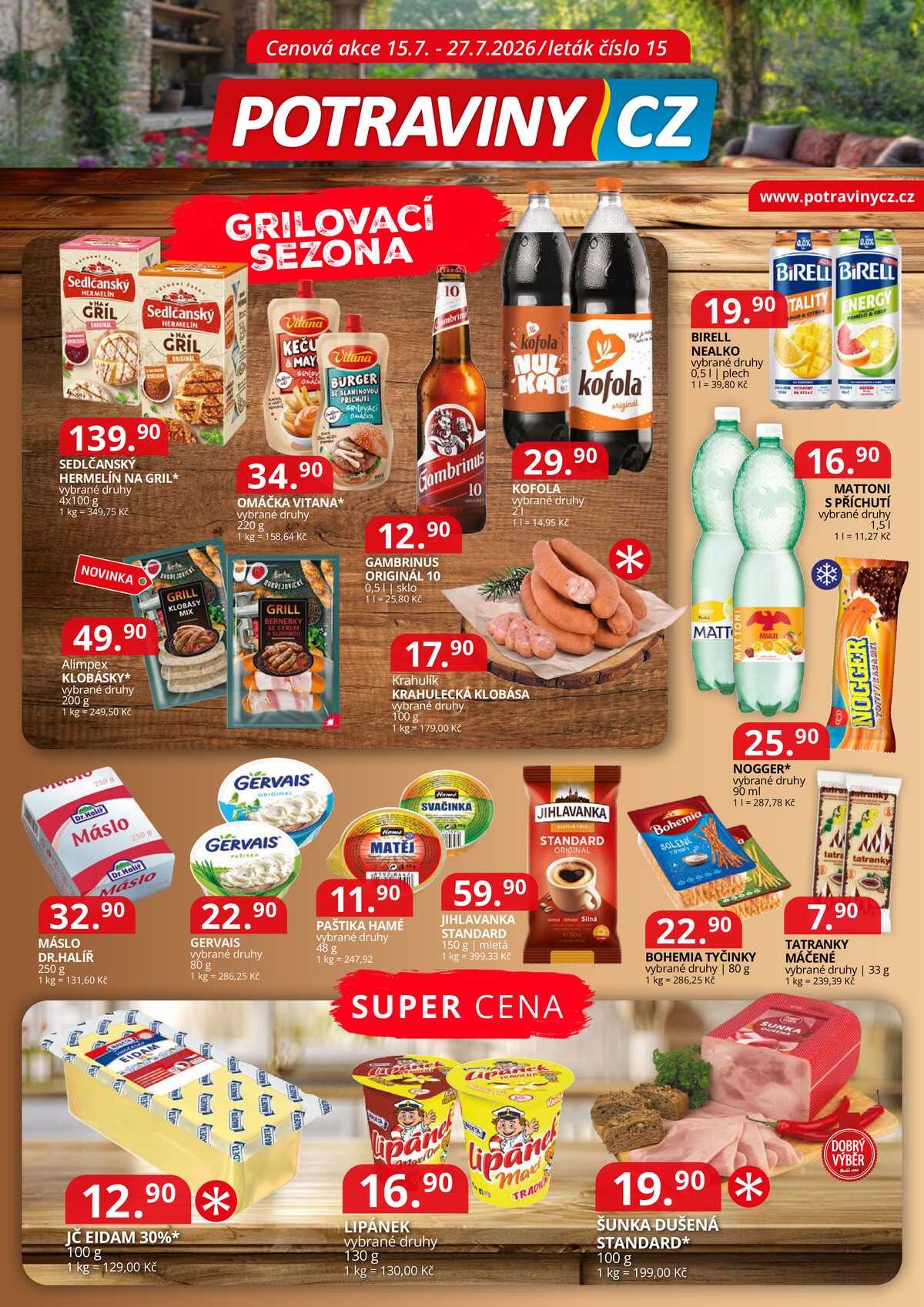 Potraviny CZ do 27.7. strana 1