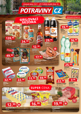 Potraviny CZ letáky