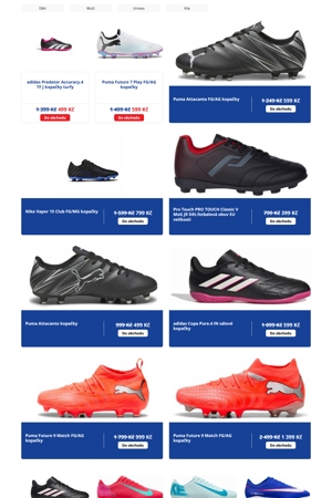 Intersport Kopačky a míče - 17. 7. 2026