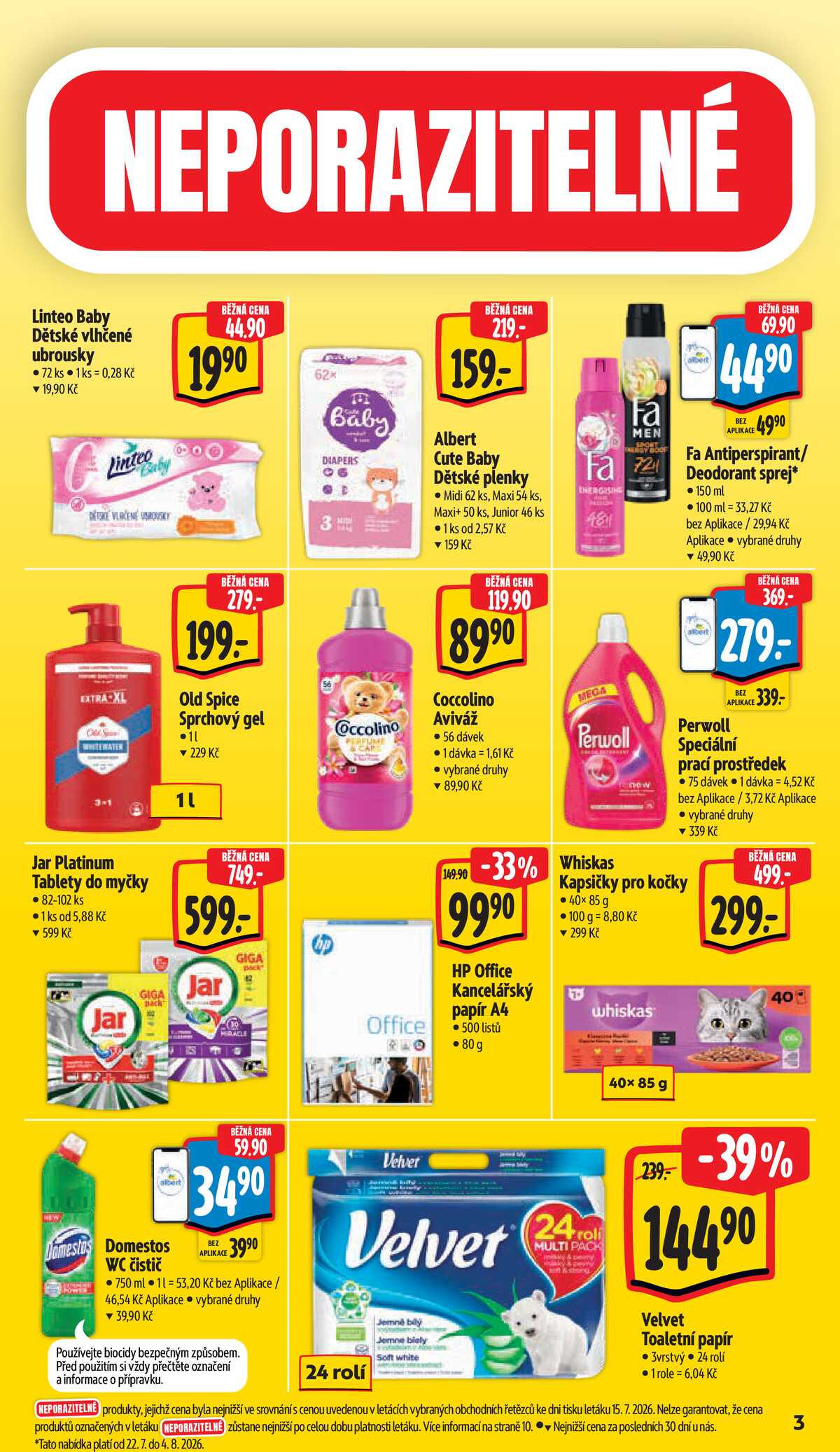 Albert  Hypermarket od 22.7. do 28.7.2026 strana 3