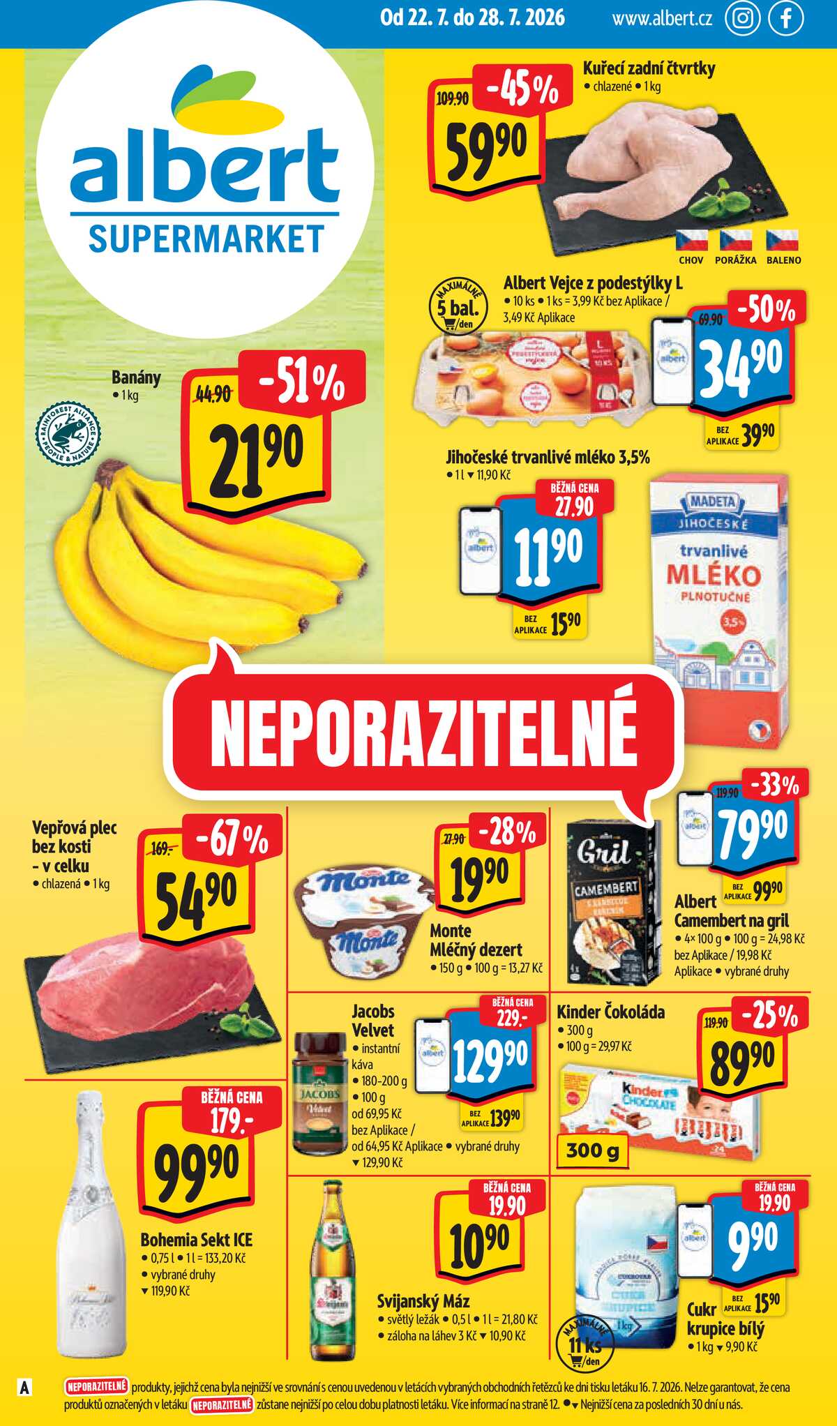 Albert Supermarket od 22.7. do 28.7.2026 strana 1