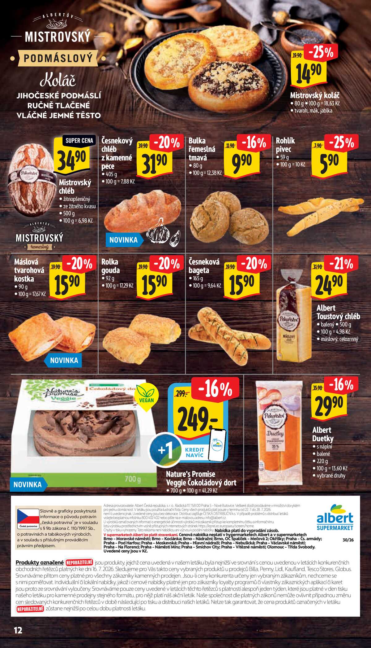 Albert Supermarket od 22.7. do 28.7.2026 strana 16