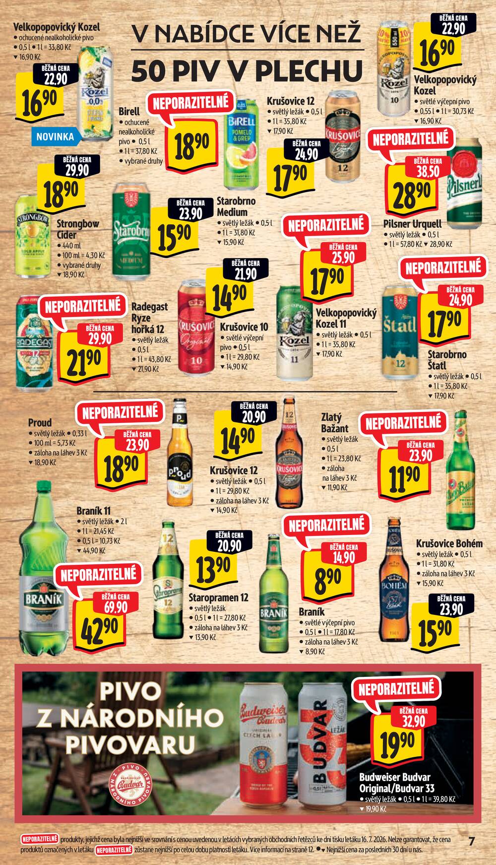 Leták Albert - Albert Supermarket od 22.7. do 28.7.2026 - strana 7 Leták Albert - Albert Supermarket od 22.7. do 28.7.2026 - strana 7
