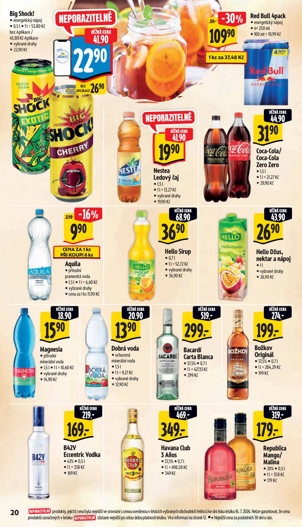 Albert Supermarket od 22.7. do 28.7.2026
