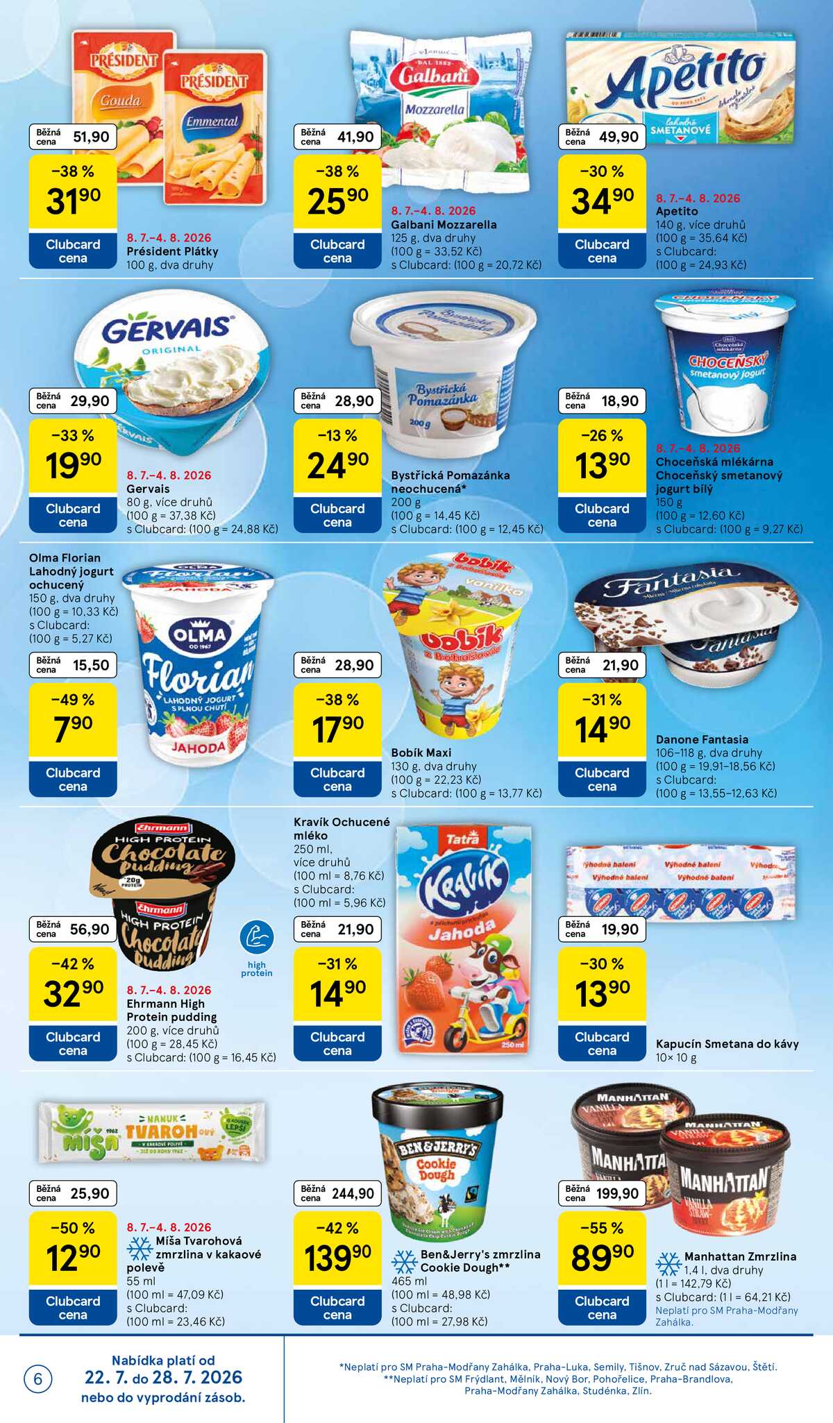 Tesco supermarkety od 22.7. do 28.7.2026 strana 6