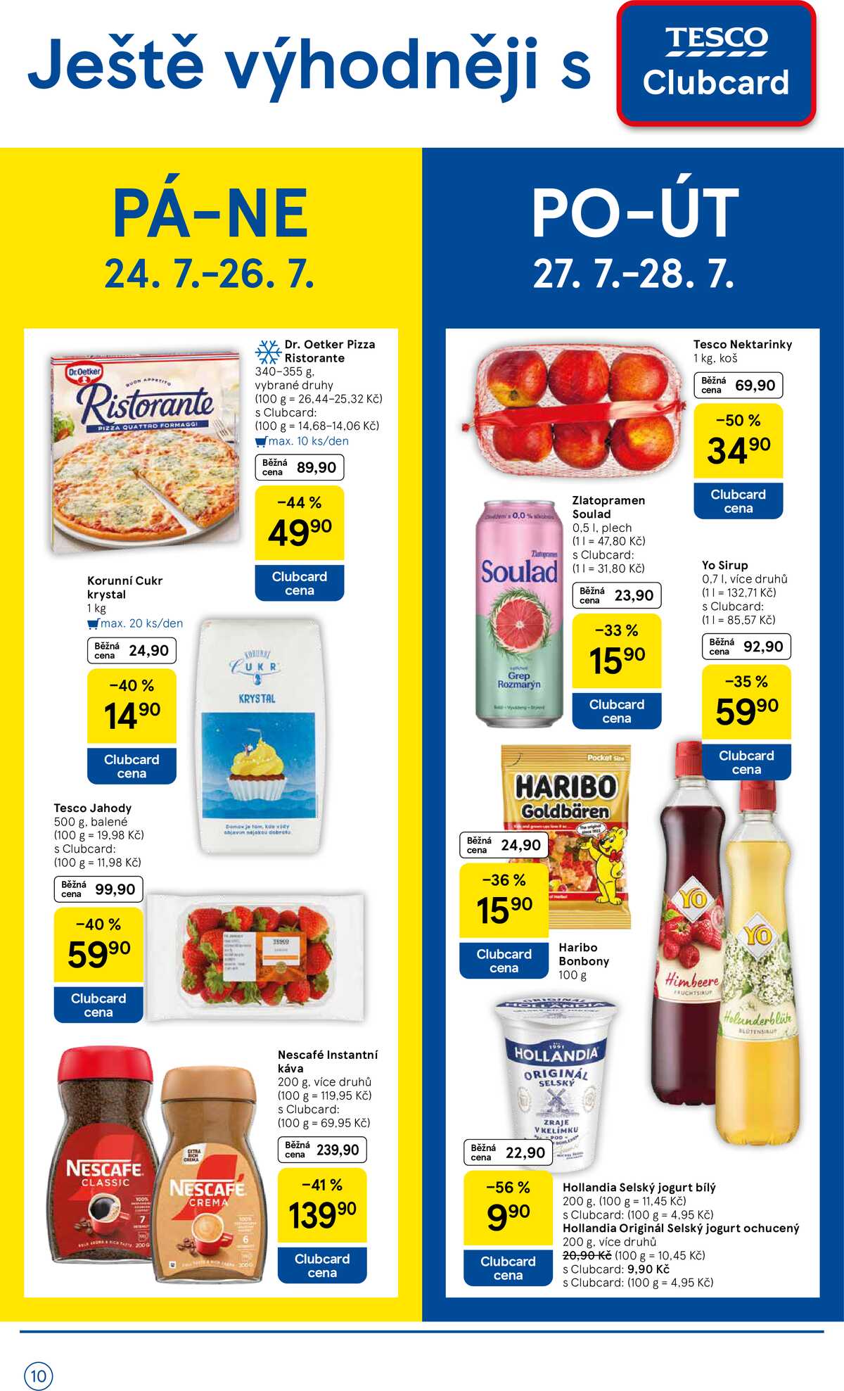 Tesco supermarkety od 22.7. do 28.7.2026 strana 10