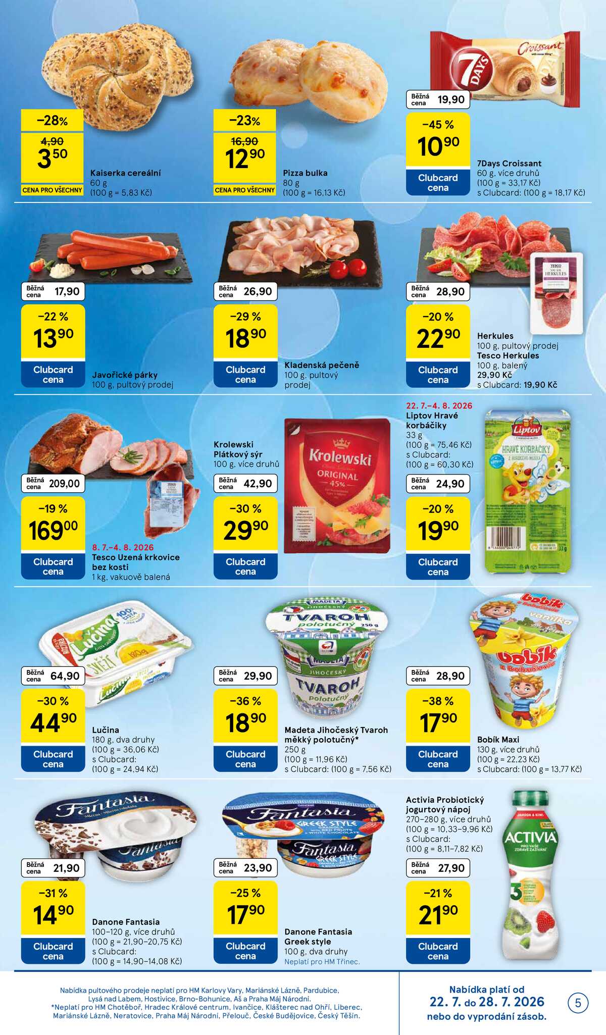 Tesco hypermarkety od 22.7. do 28.7.2026 strana 5