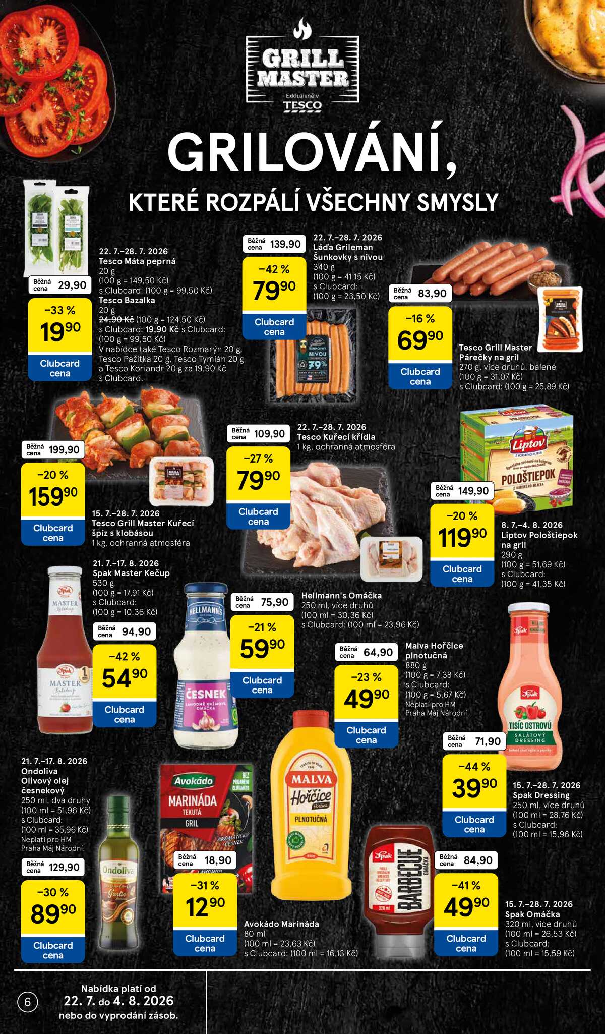 Tesco hypermarkety od 22.7. do 28.7.2026 strana 6