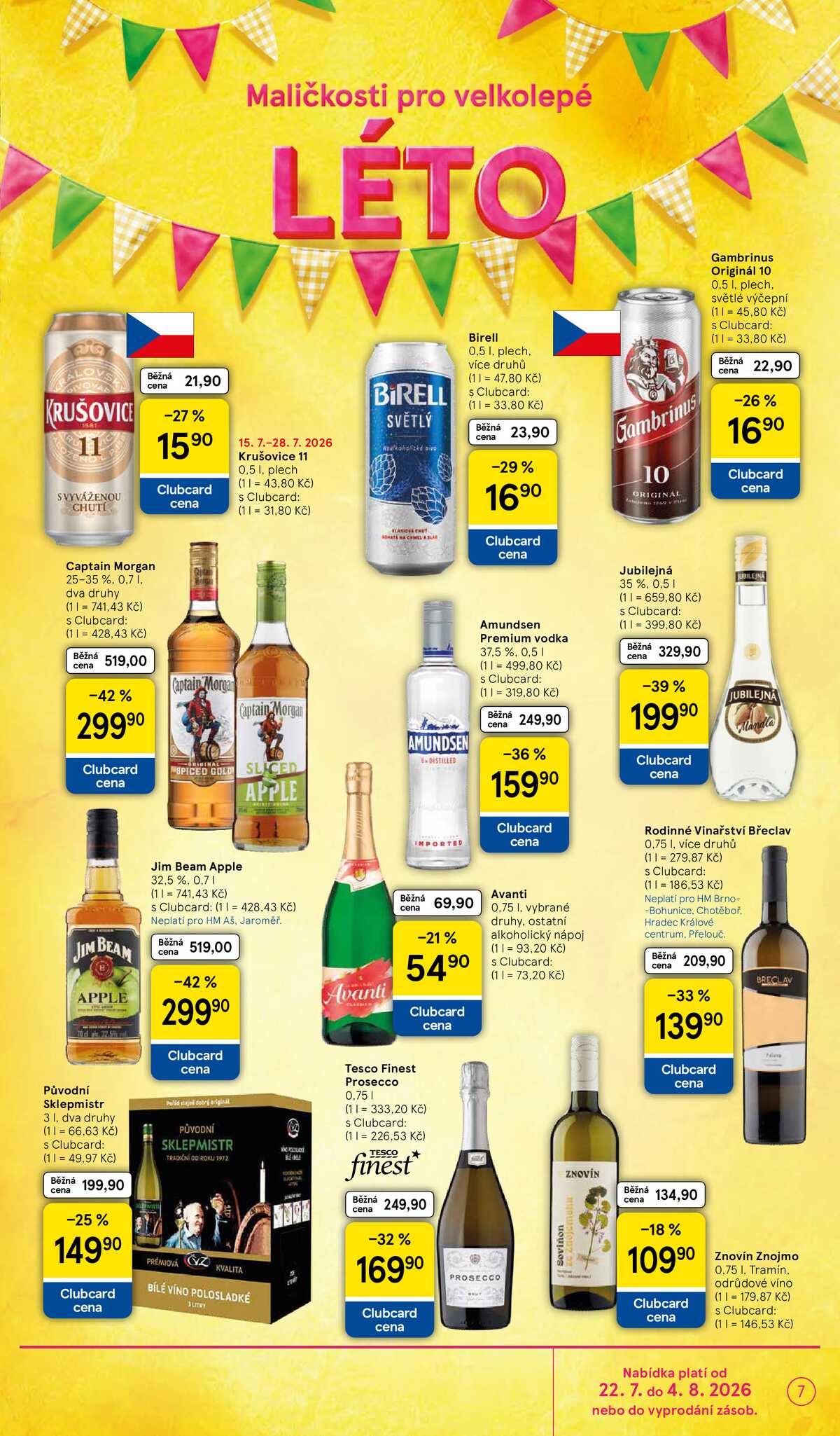 Tesco hypermarkety od 22.7. do 28.7.2026 strana 7