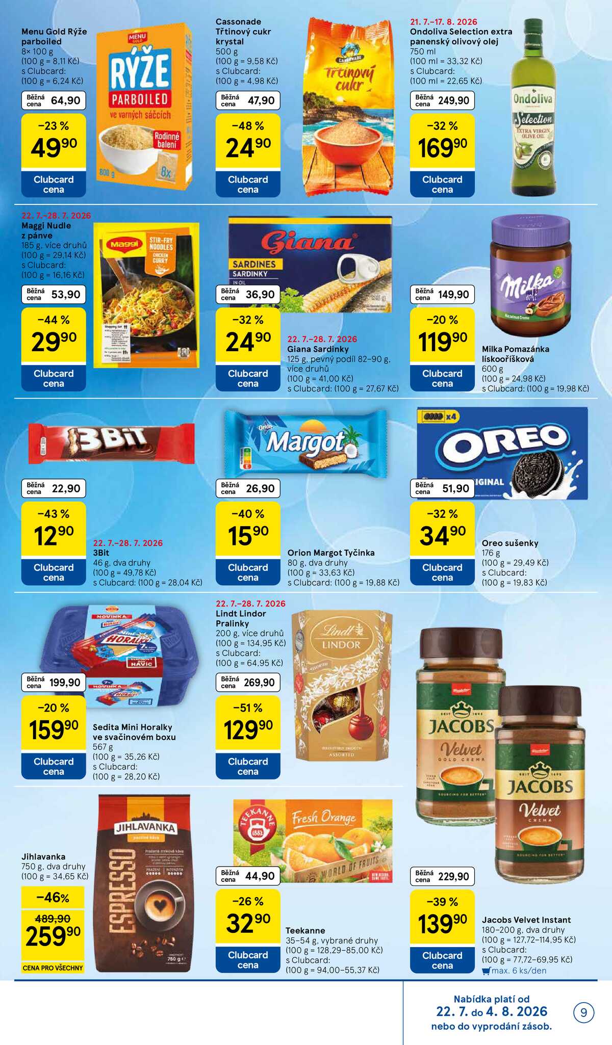 Tesco hypermarkety od 22.7. do 28.7.2026 strana 9
