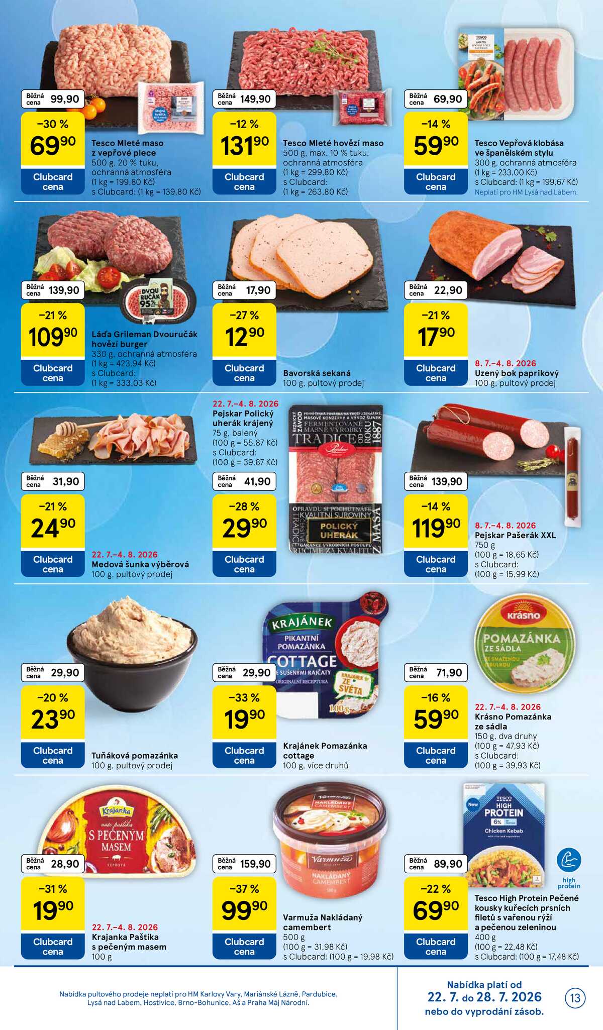 Tesco hypermarkety od 22.7. do 28.7.2026 strana 13