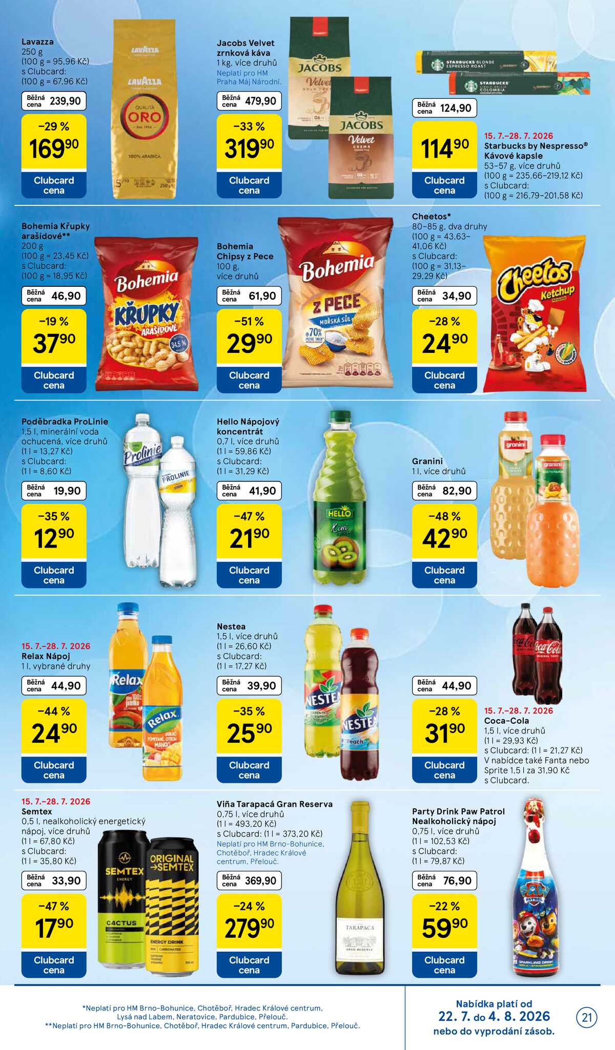 Tesco hypermarkety od 22.7. do 28.7.2026 strana 21