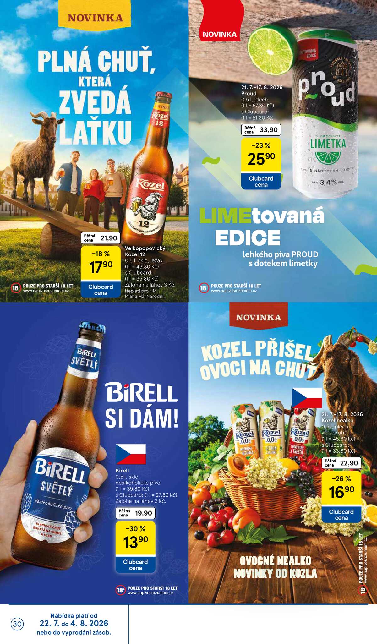 Tesco hypermarkety od 22.7. do 28.7.2026 strana 30