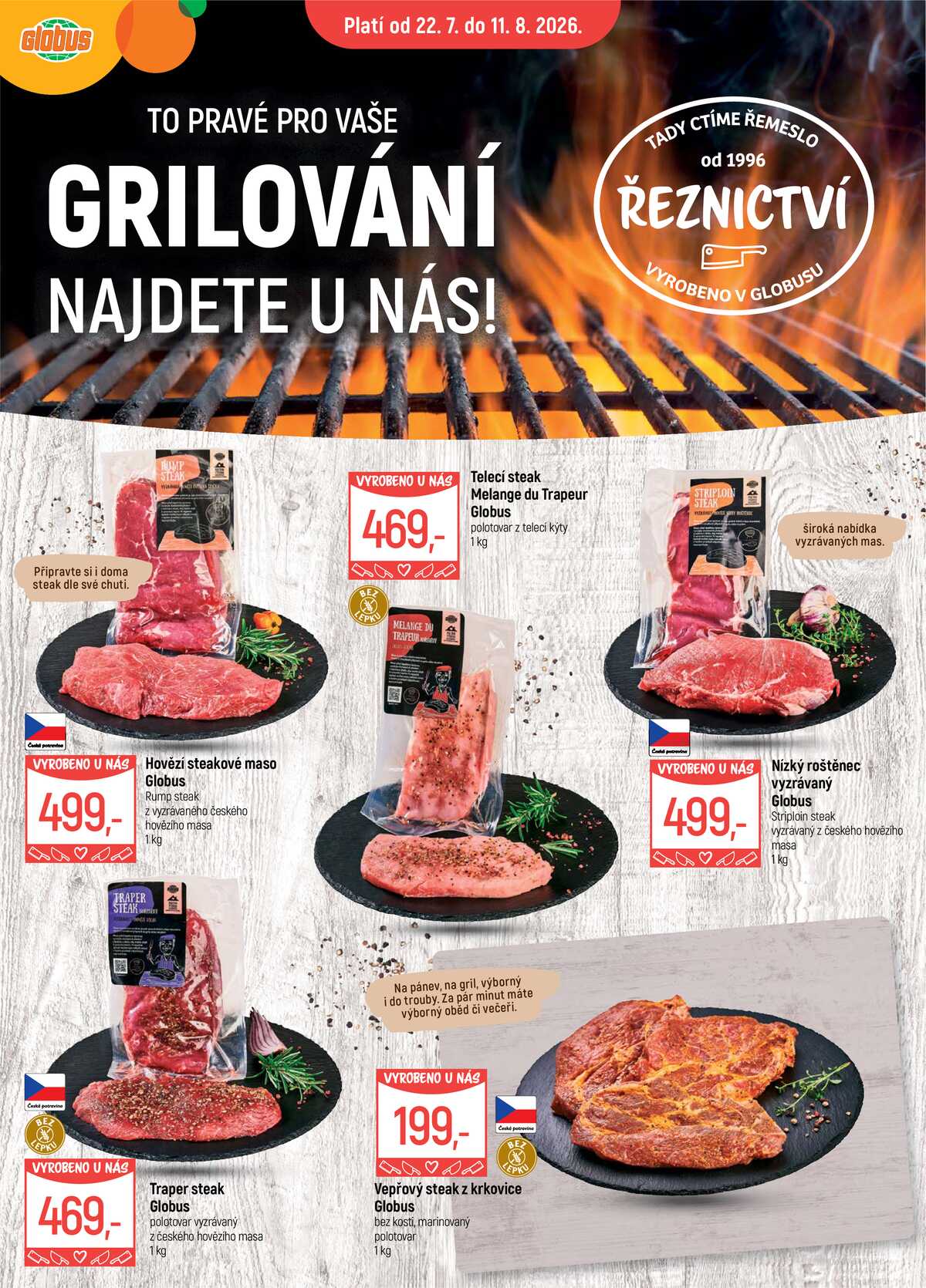 Akční leták Globus 22.7. - 28.7.2026 - Globus Praha - Čakovice strana 5