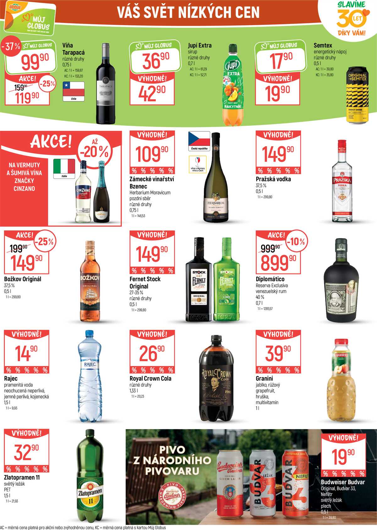 Akční leták Globus 22.7. - 28.7.2026 - Globus Praha - Čakovice strana 27