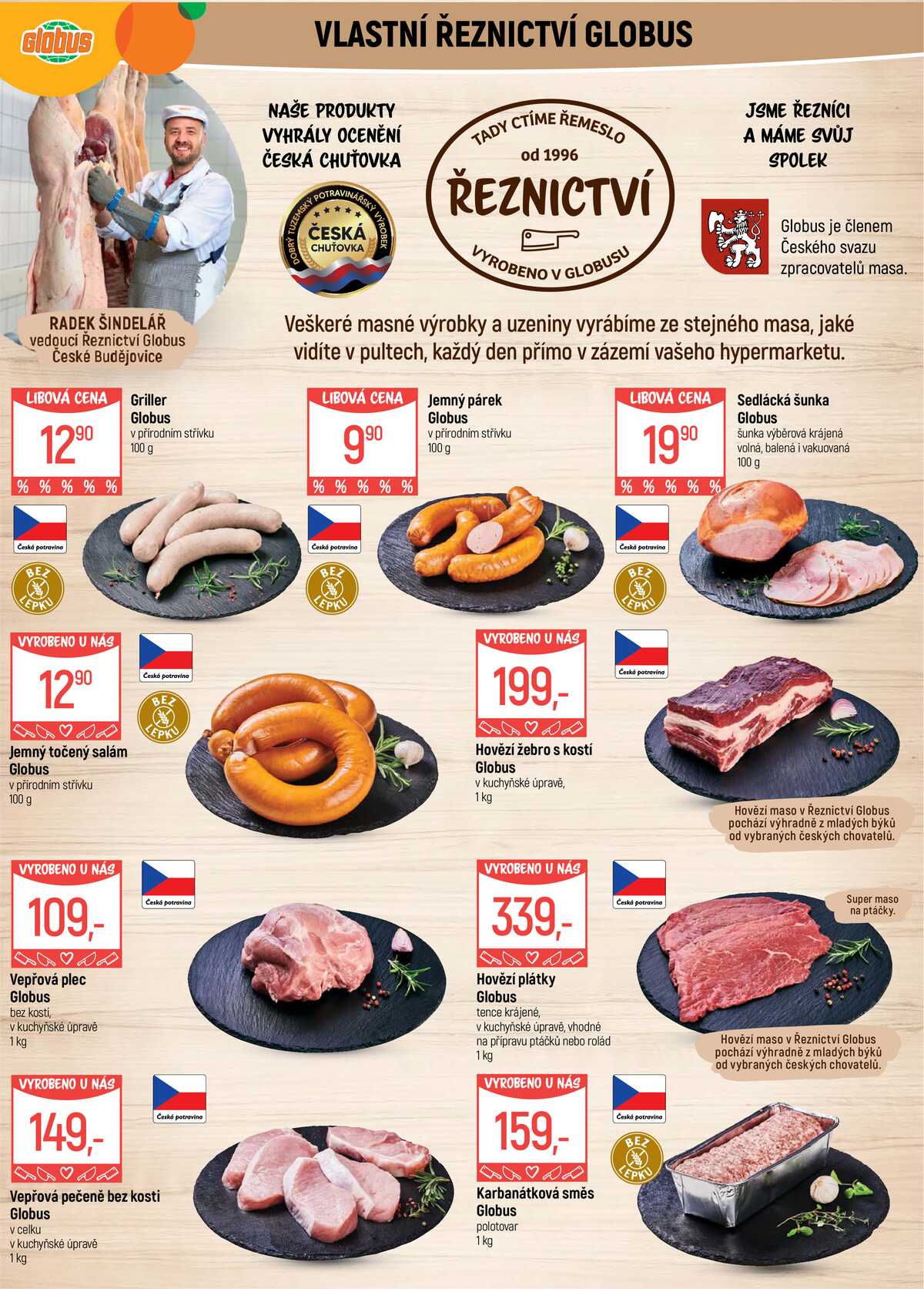 Akční leták Globus 22.7. - 28.7.2026 - Globus České Budějovice strana 7