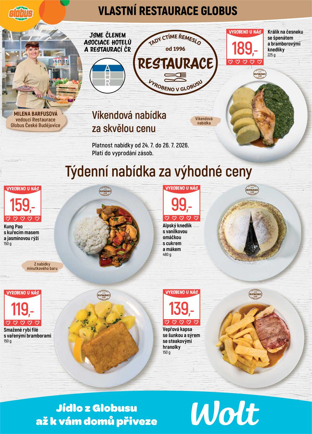 Akční leták Globus 22.7. - 28.7.2026 - Globus České Budějovice strana 9