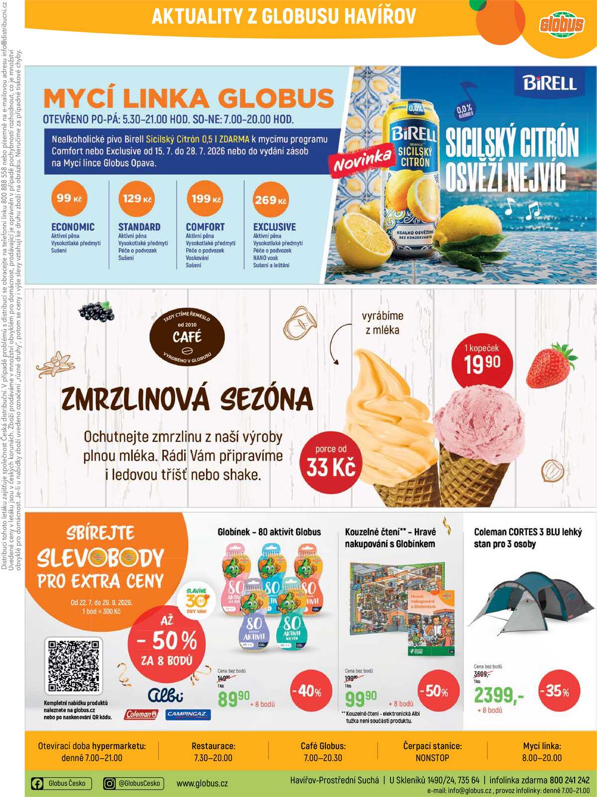 Akční leták Globus 22.7. - 28.7.2026 - Globus Havířov strana 36