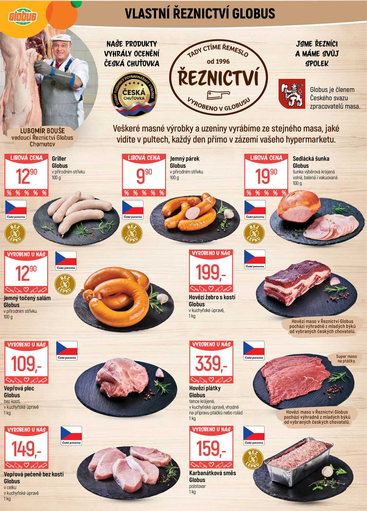 Akční leták Globus 22.7. - 28.7.2026 - Globus Chomutov strana 7