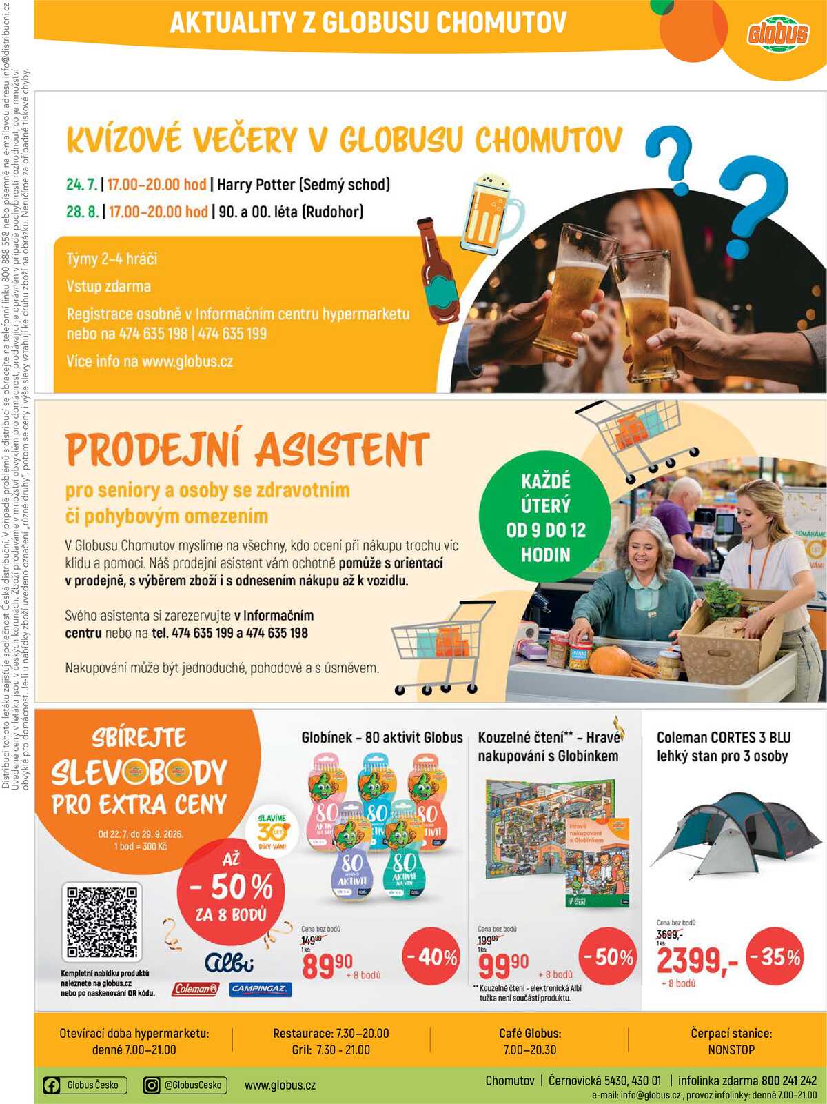Akční leták Globus 22.7. - 28.7.2026 - Globus Chomutov strana 36