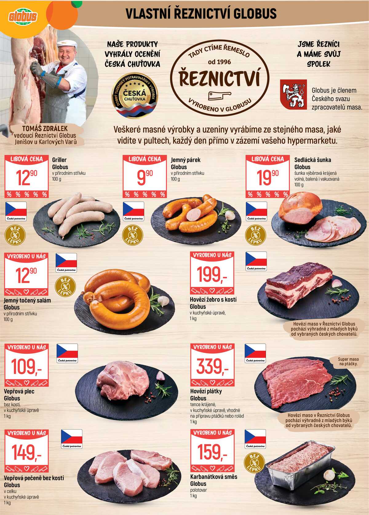 Akční leták Globus 22.7. - 28.7.2026 - Globus Jenišov u Karlových Varů strana 7