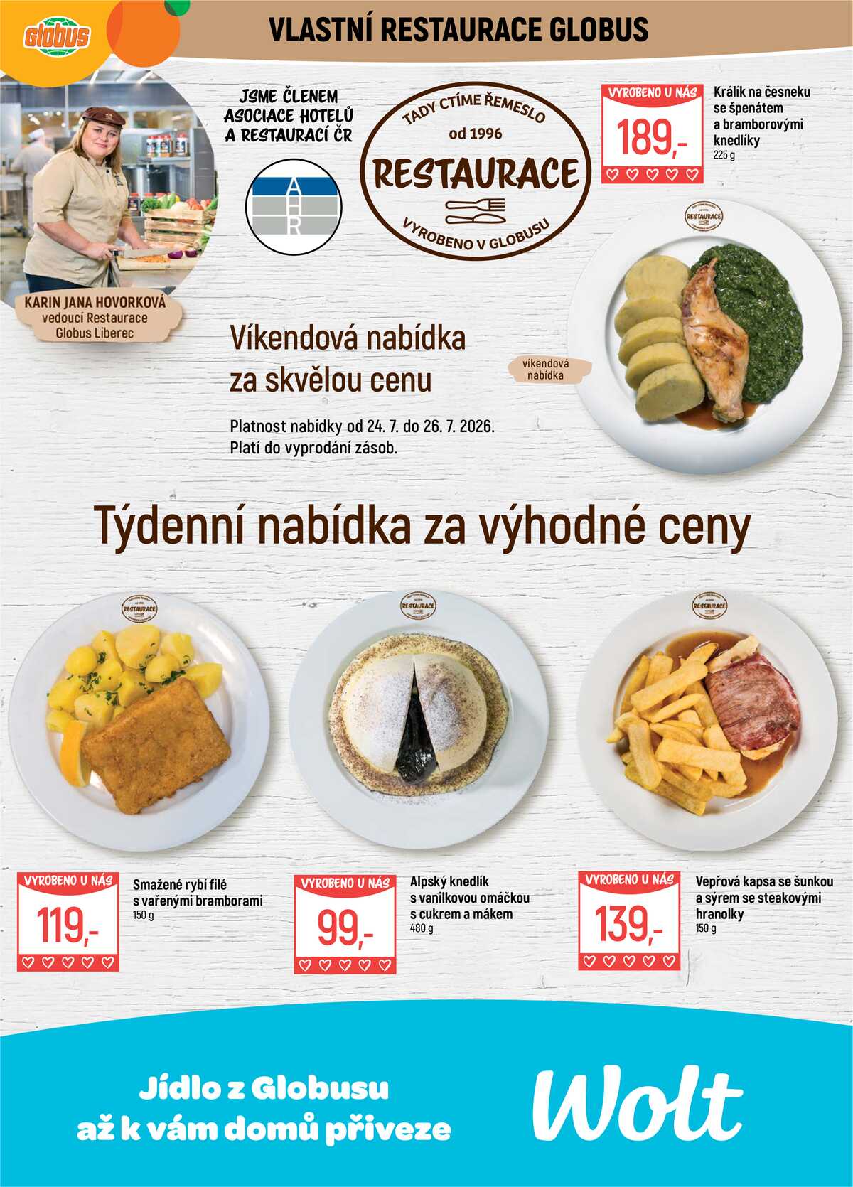 Akční leták Globus 22.7. - 28.7.2026 - Globus Liberec strana 9