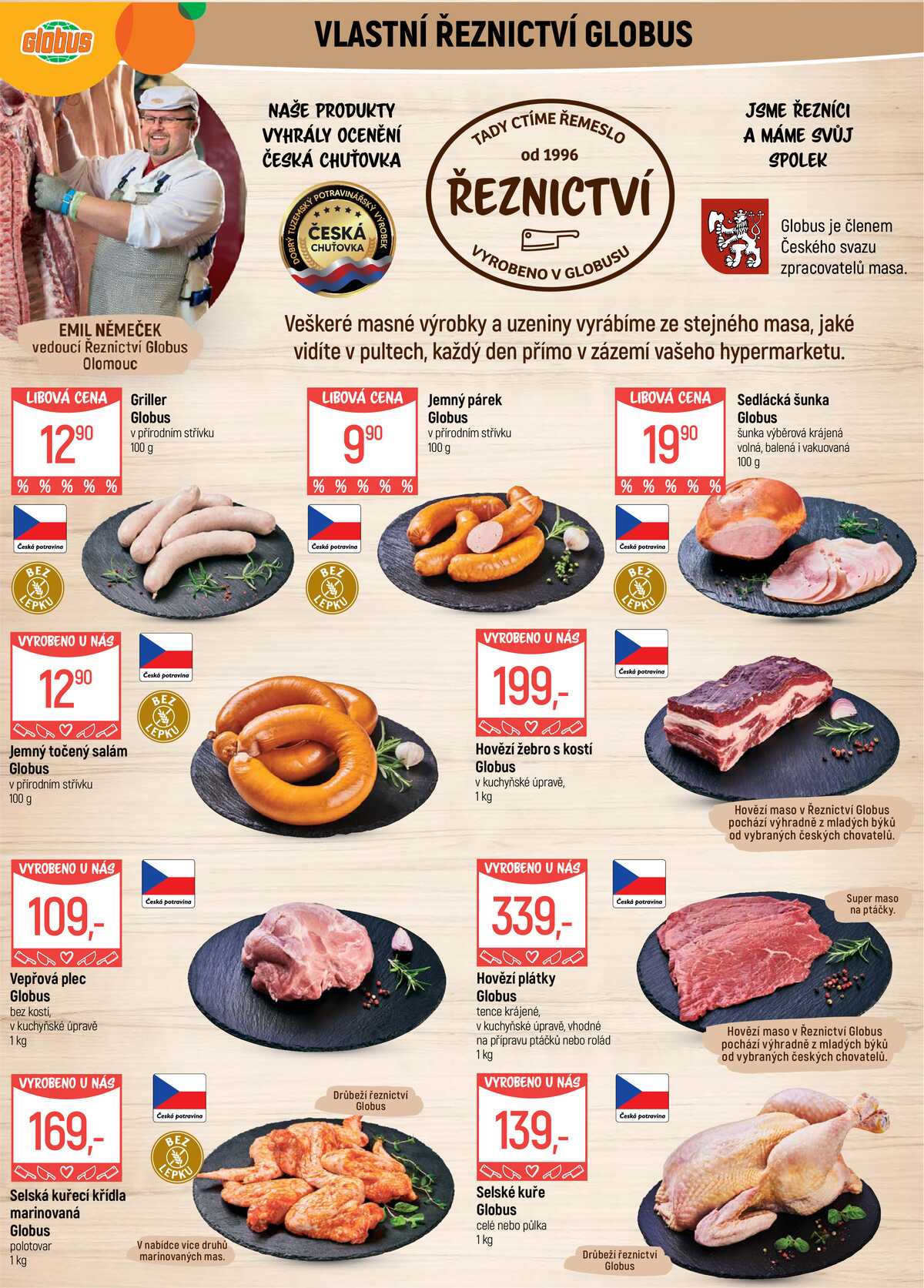 Akční leták Globus 22.7. - 28.7.2026 - Globus Olomouc strana 7