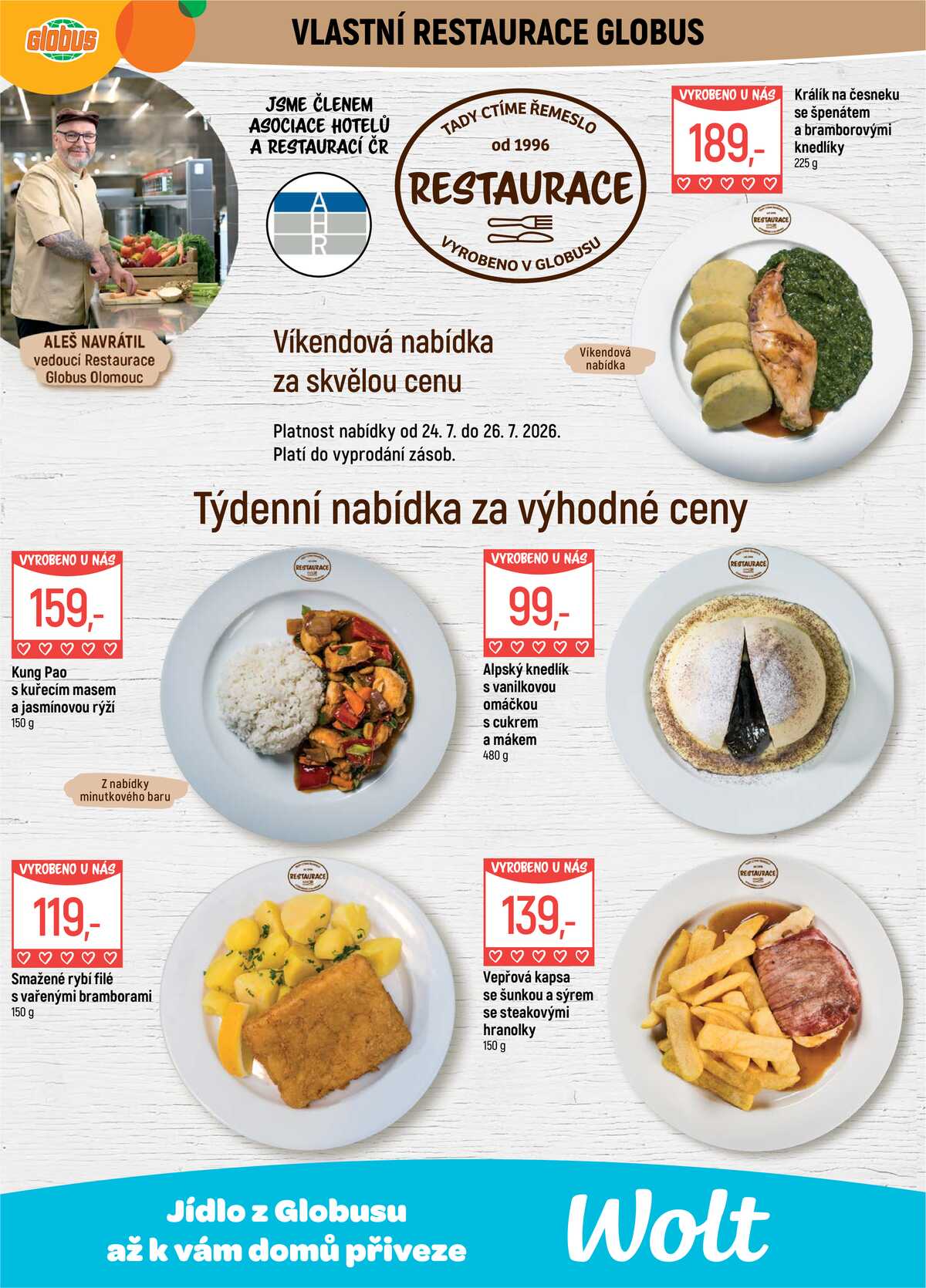 Akční leták Globus 22.7. - 28.7.2026 - Globus Olomouc strana 9