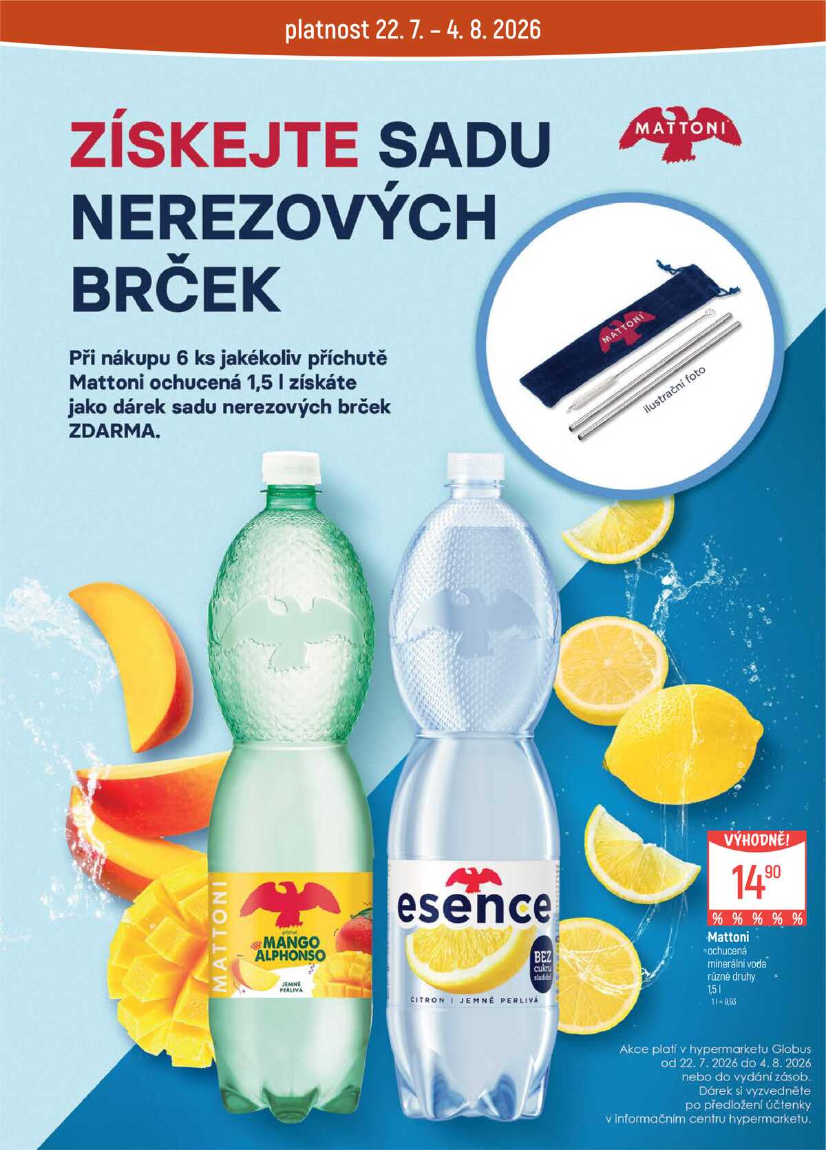 Akční leták Globus 22.7. - 28.7.2026 - Globus Olomouc strana 4