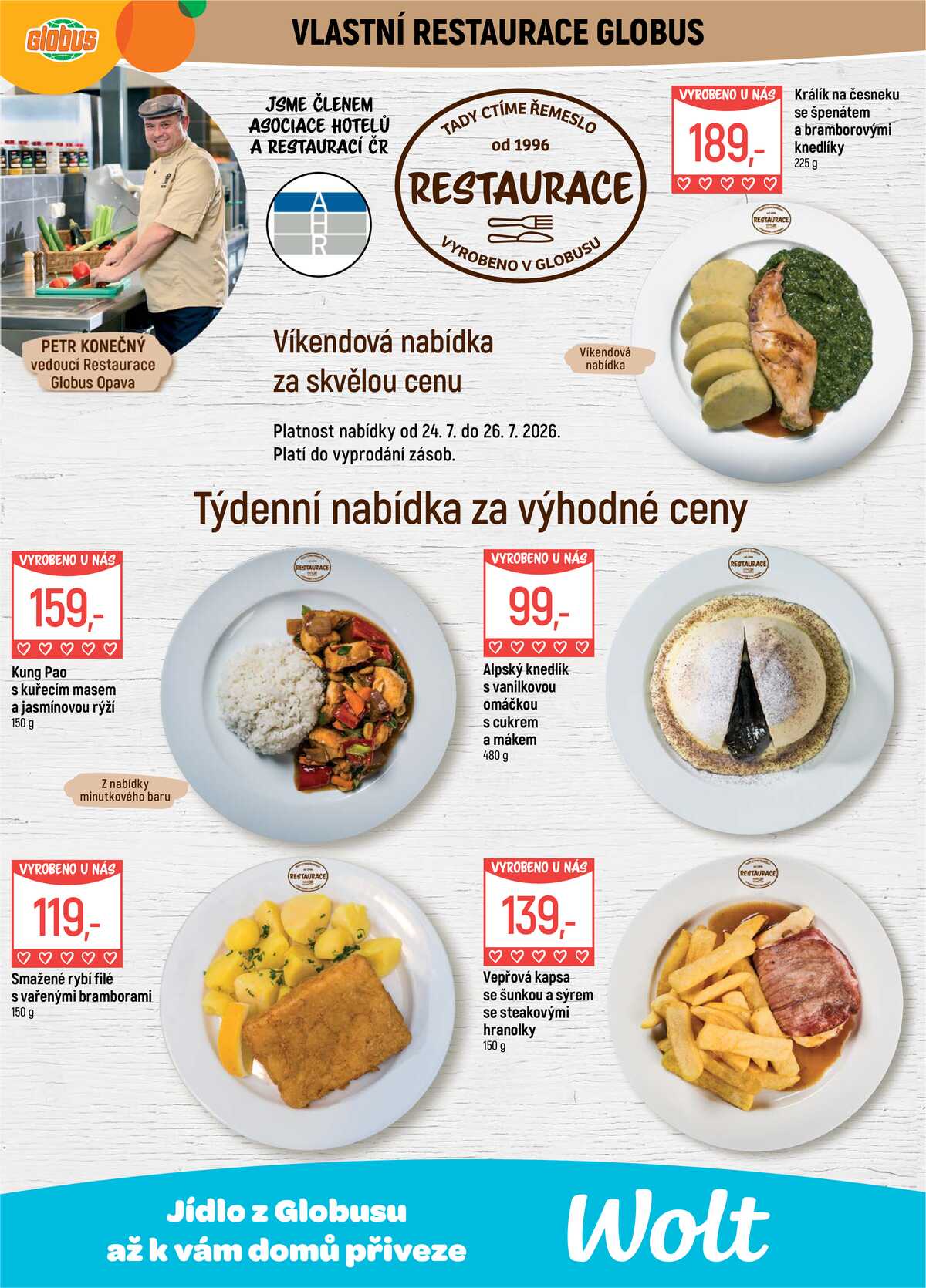 Akční leták Globus 22.7. - 28.7.2026 - Globus Opava strana 9