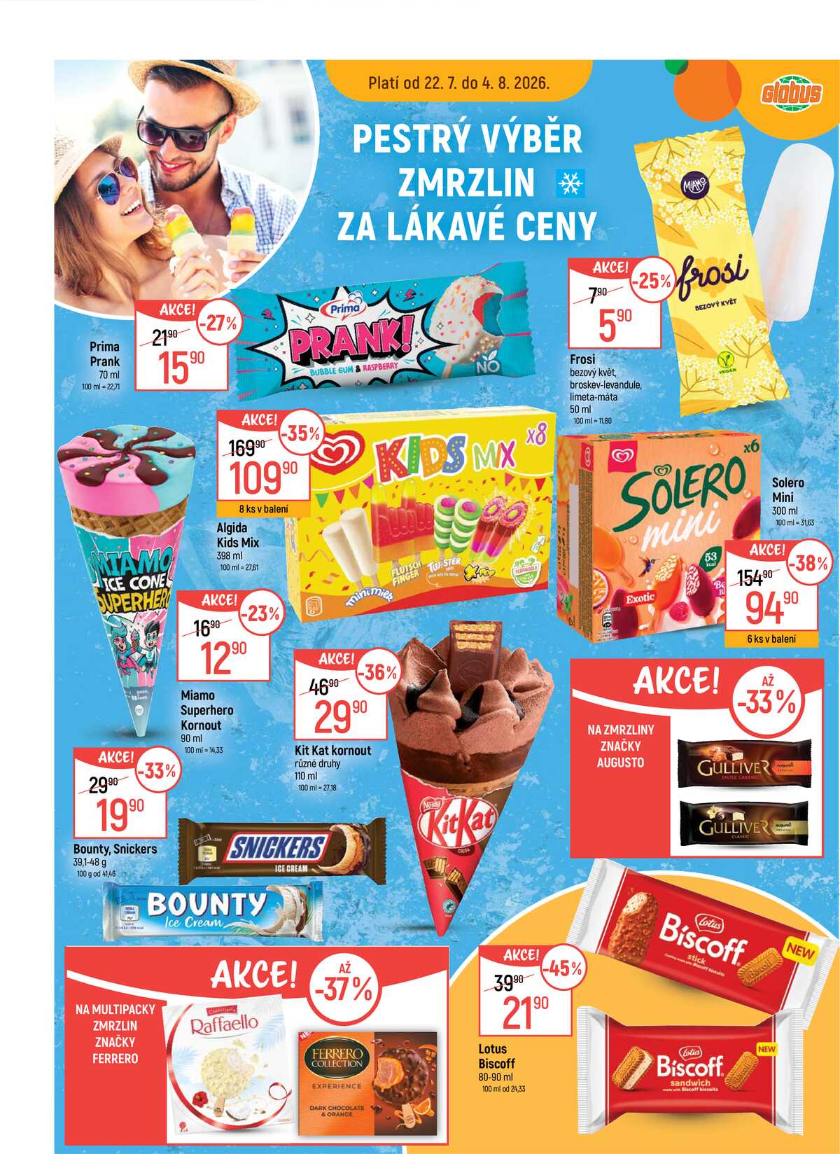 Akční leták Globus 22.7. - 28.7.2026 - Globus Ostrava strana 2