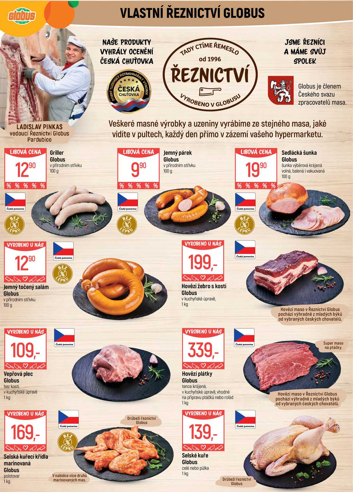 Akční leták Globus 22.7. - 28.7.2026 - Globus Pardubice strana 7