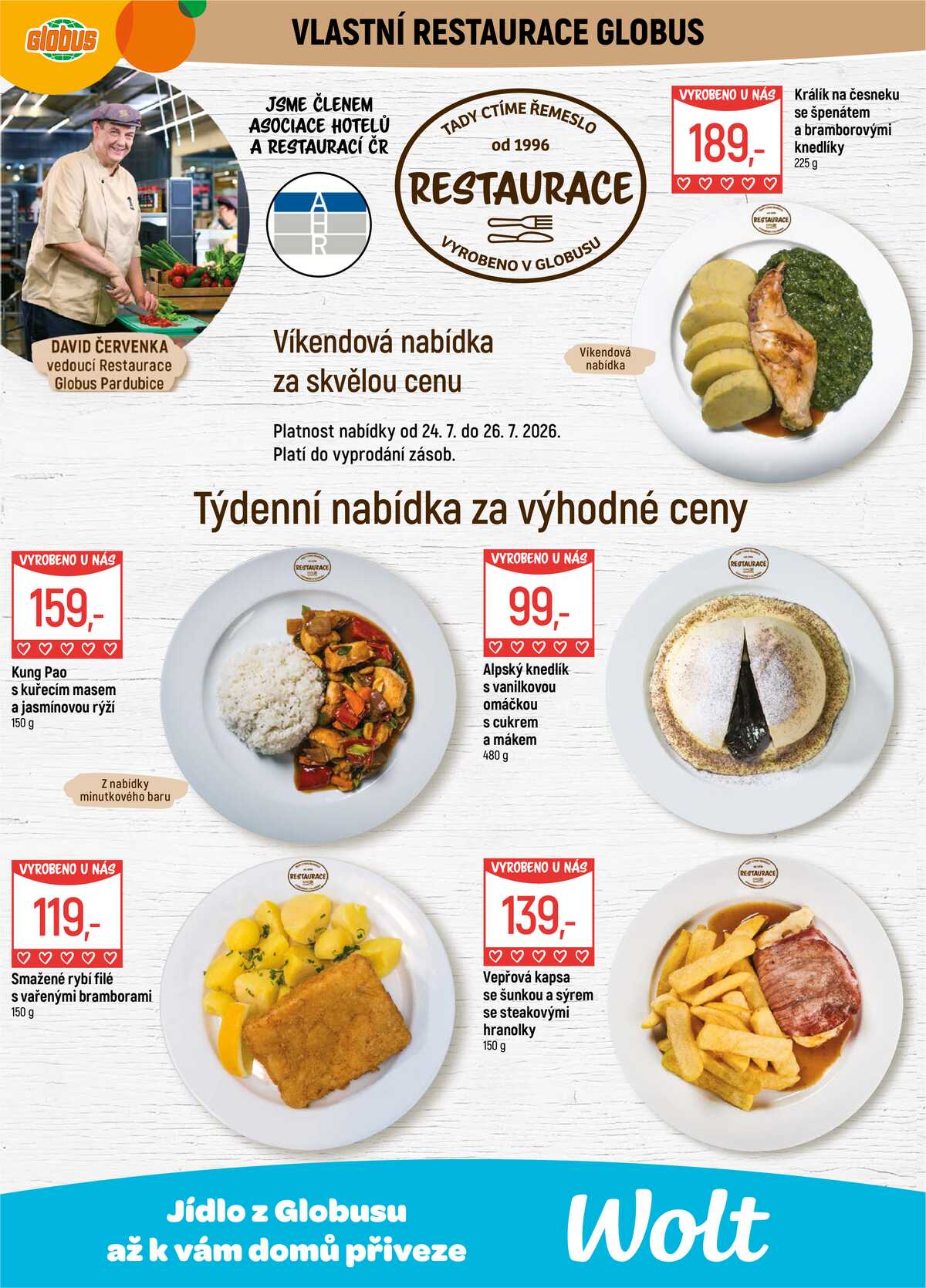 Akční leták Globus 22.7. - 28.7.2026 - Globus Pardubice strana 9