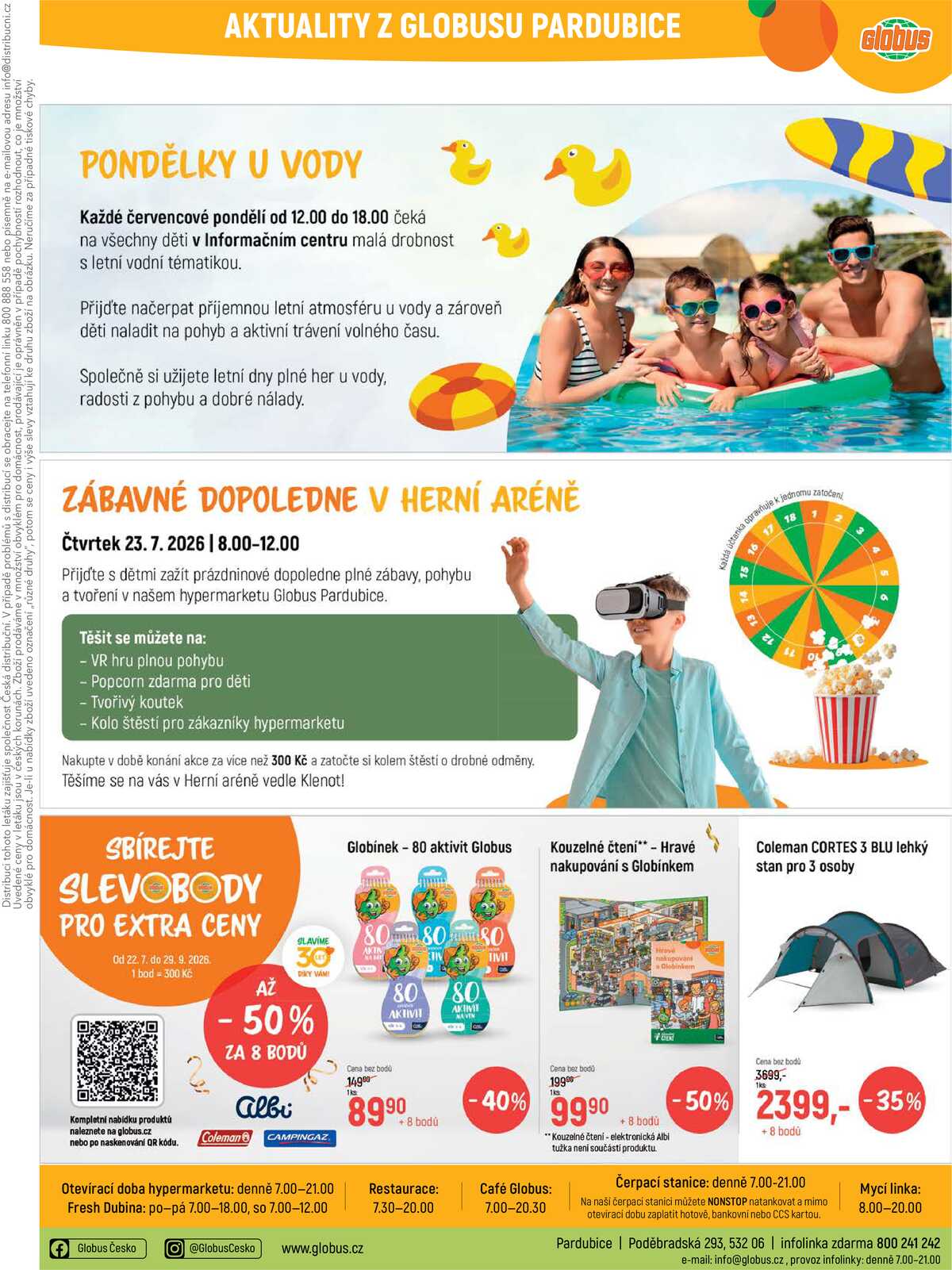Akční leták Globus 22.7. - 28.7.2026 - Globus Pardubice strana 36