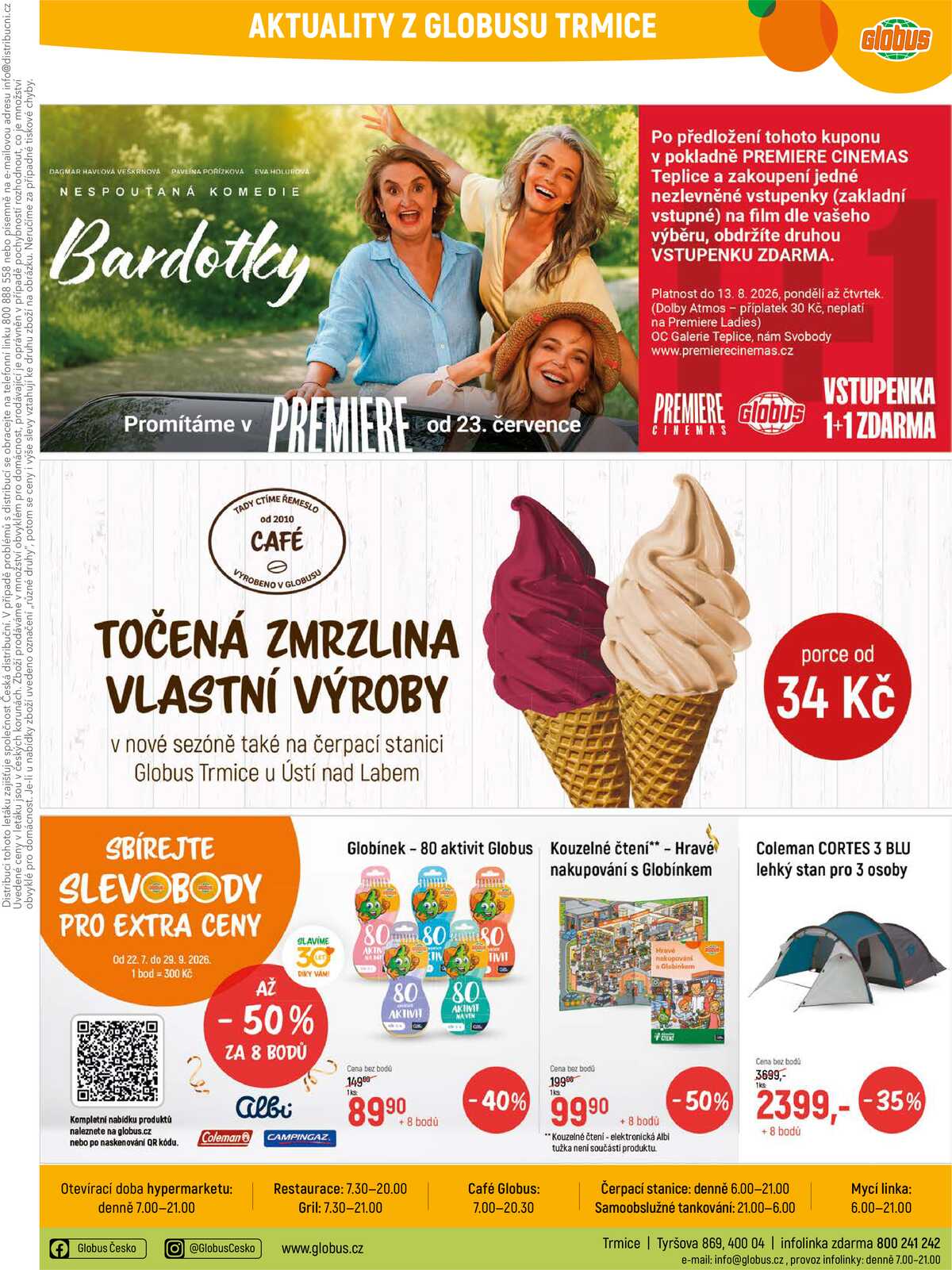 Akční leták Globus 22.7. - 28.7.2026 - Globus Trmice u Ústí nad Labem strana 36