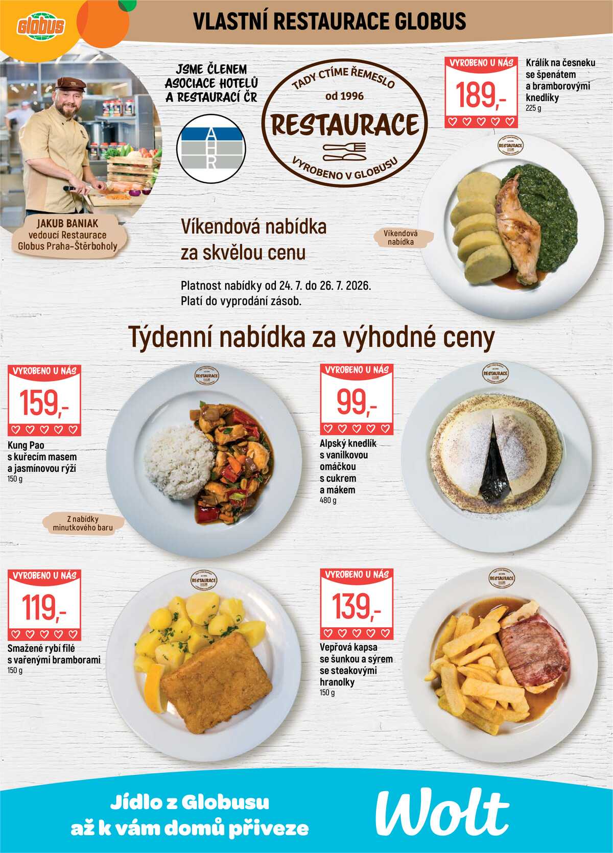 Akční leták Globus 22.7. - 28.7.2026 - Globus Praha - Štěrboholy strana 9