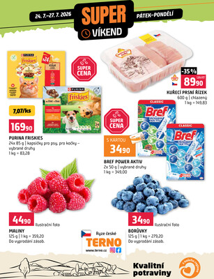 Terno Víkendová akce od 24.7. do 27.7.2026