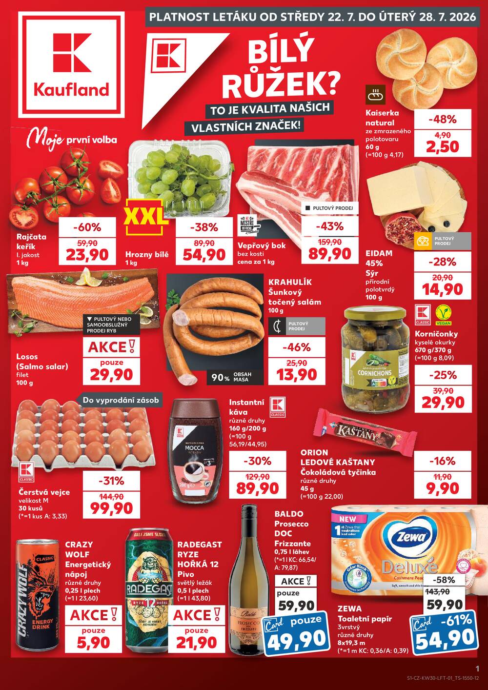 Leták Kaufland - Kaufland 22.7. - 28.7. - Kaufland Praha Čestlice - strana 1 Leták Kaufland - Kaufland 22.7. - 28.7. - Kaufland Praha Čestlice - strana 1