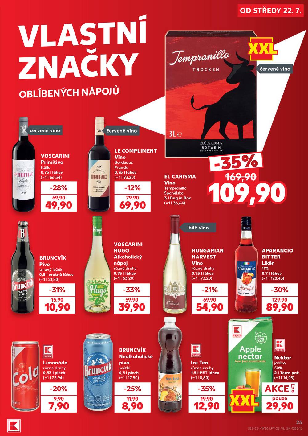 Leták Kaufland - Kaufland 22.7. - 28.7. - Kaufland - Rokycany - strana 25