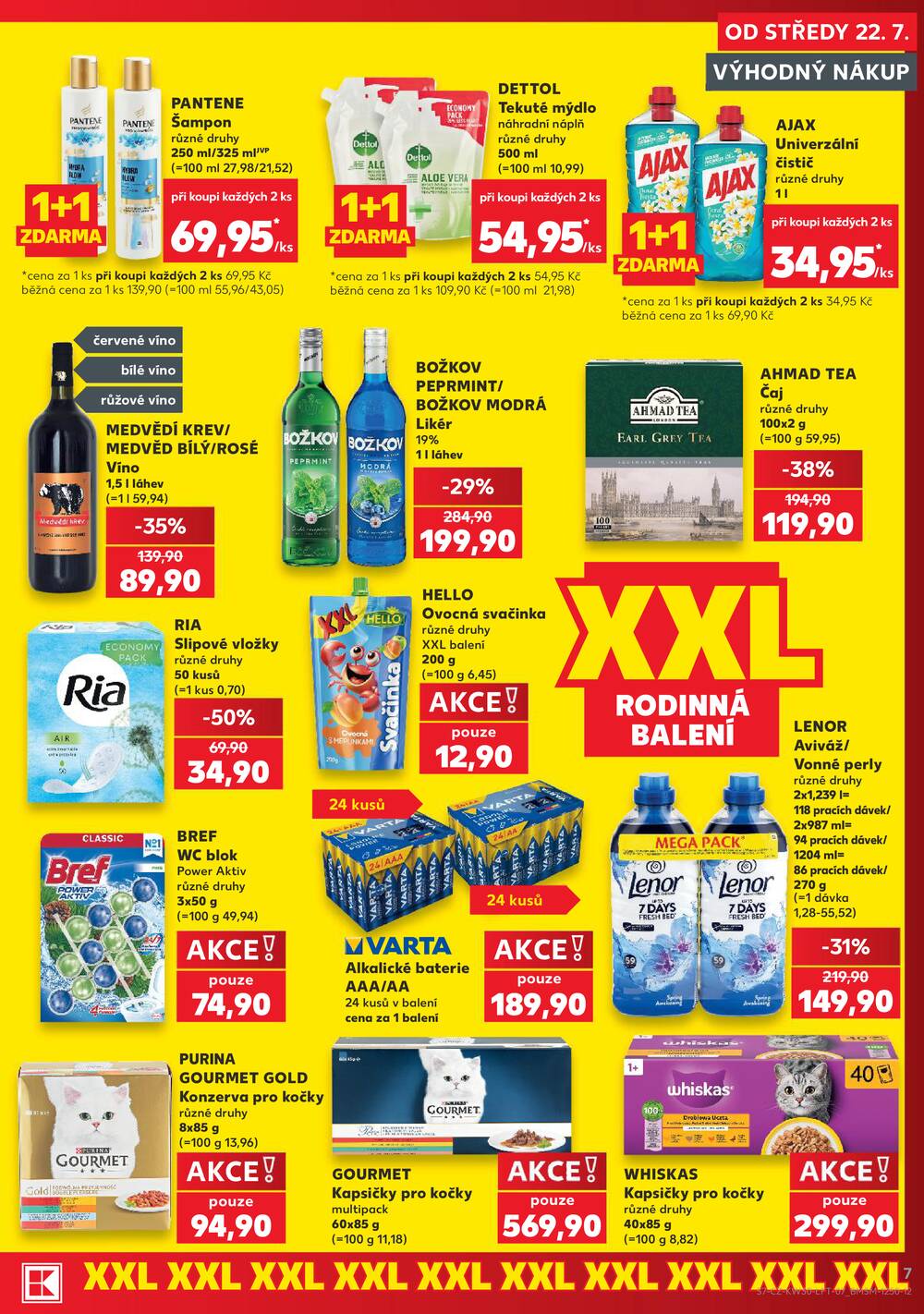 Kaufland 22.7. - 28.7. - Kaufland - Děčín