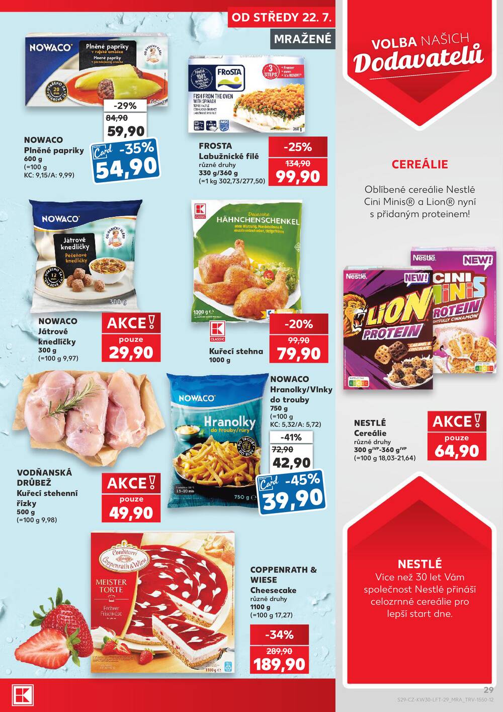 Kaufland 22.7. - 28.7. - Kaufland - Děčín