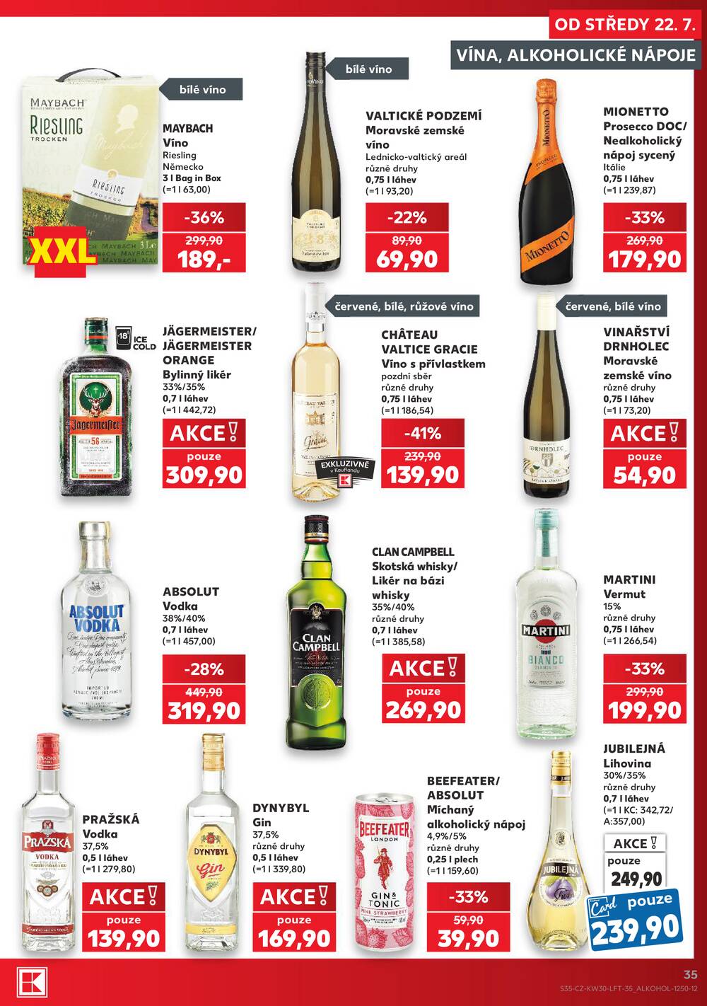 Kaufland 22.7. - 28.7. - Kaufland - Děčín