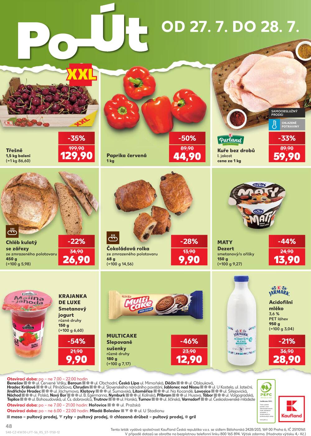 Leták Kaufland - Kaufland 22.7. - 28.7. - Kaufland - Mladá Boleslav - strana 48 Leták Kaufland - Kaufland 22.7. - 28.7. - Kaufland - Mladá Boleslav - strana 48