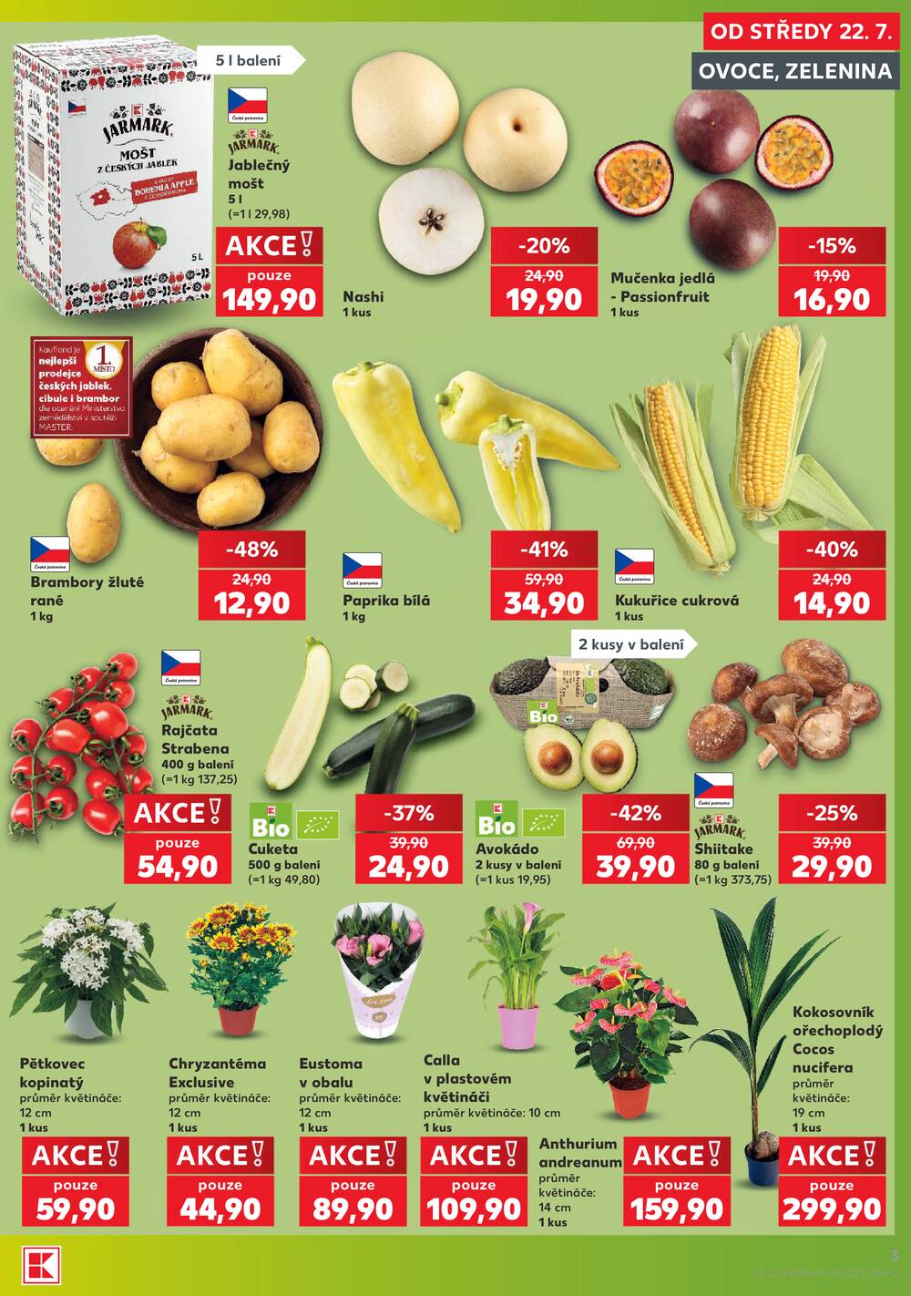 Kaufland 22.7. - 28.7. - Kaufland - Lovosice (Siřejovická)