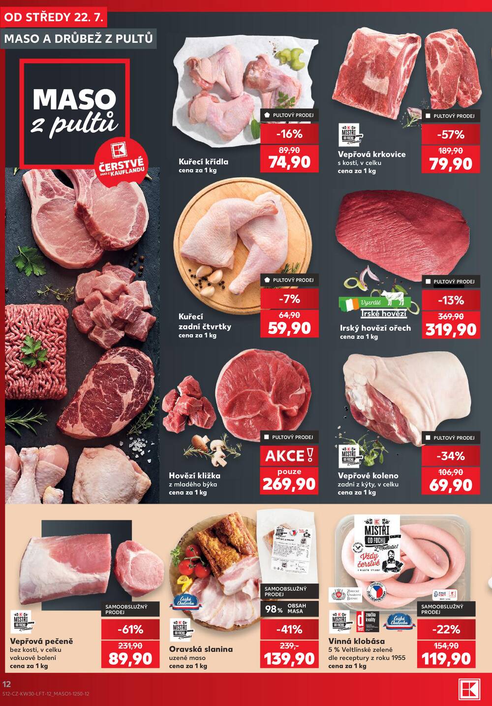 Leták Kaufland - Kaufland 22.7. - 28.7. - Kaufland - Žatec - strana 12