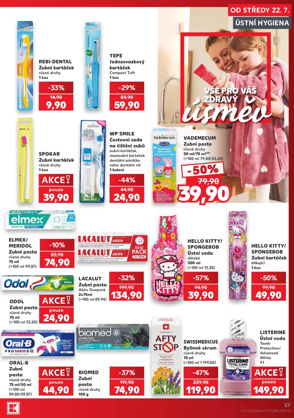 Leták Kaufland - Kaufland 22.7. - 28.7. - Kaufland - Brno - Bohunice - strana 27 Leták Kaufland - Kaufland 22.7. - 28.7. - Kaufland - Brno - Bohunice - strana 27