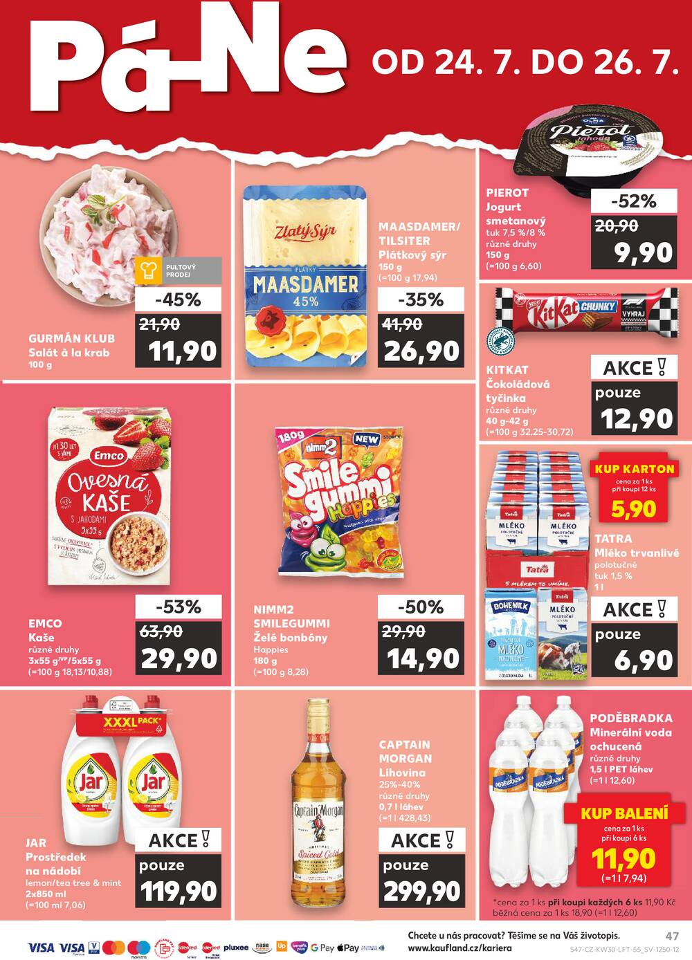 Leták Kaufland - Kaufland 22.7. - 28.7. - Kaufland - Praha 8 (Malý Klín) - strana 47 Leták Kaufland - Kaufland 22.7. - 28.7. - Kaufland - Praha 8 (Malý Klín) - strana 47